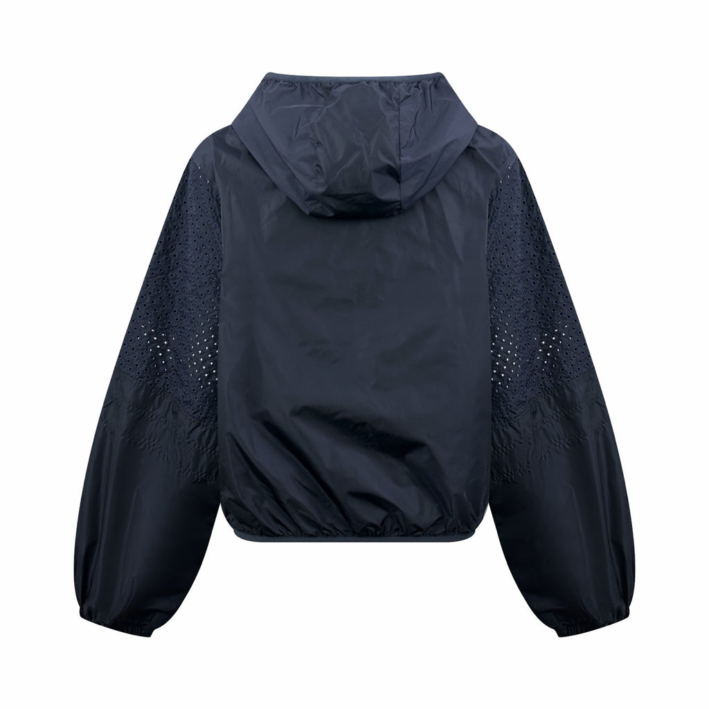 2026 Women's GS Logo Hollowed-out Hooded Jacket (DD175)
