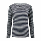 2026 Women's GS Logo Striped Long-Sleeved (FF844)