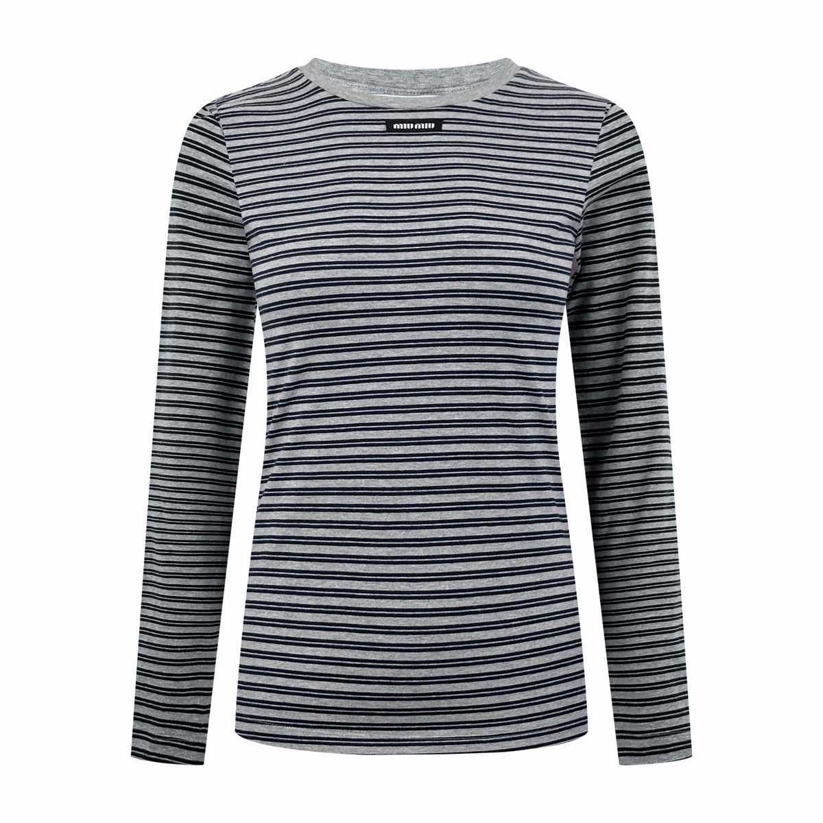 2026 Women's GS Logo Striped Long-Sleeved (FF844)