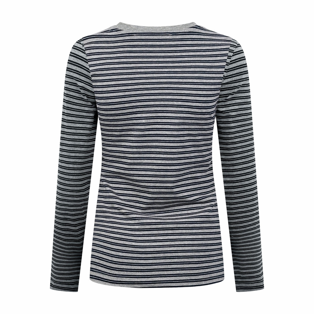 2026 Women's GS Logo Striped Long-Sleeved (FF844)