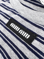 2026 Women's GS Logo Striped Long-Sleeved (FF844)