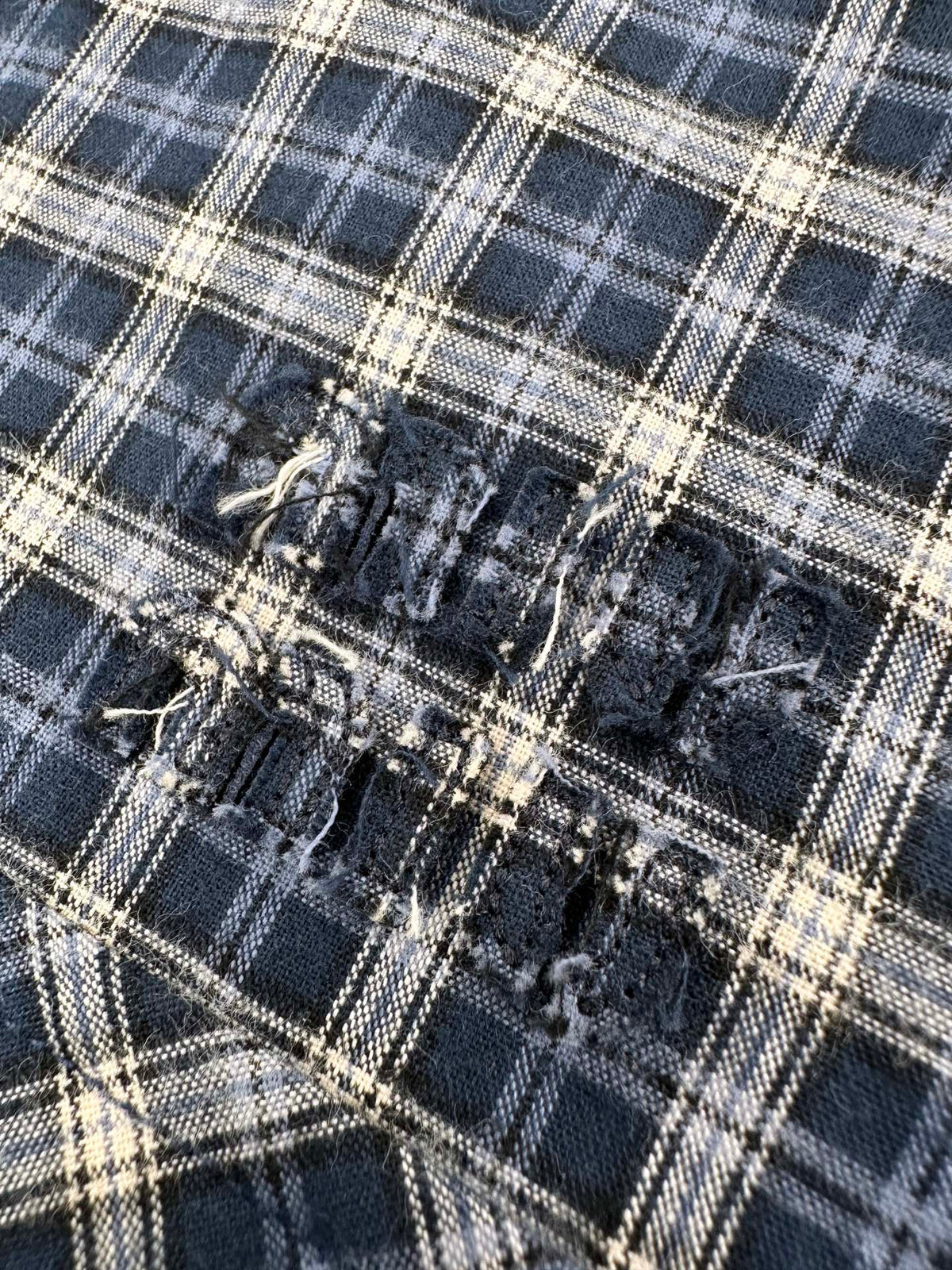 2026 Women's GS Check Pattern Hooded Coat (EE453)
