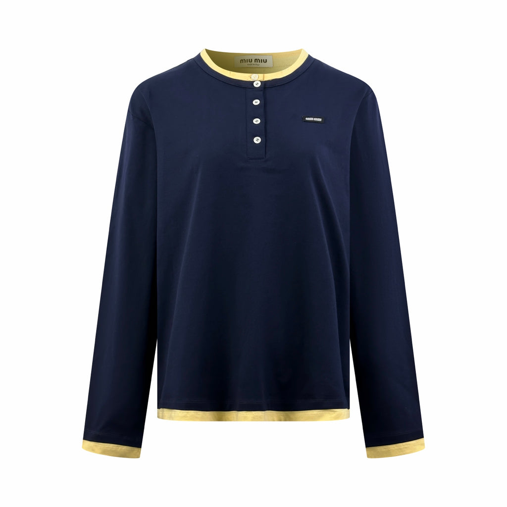 2026 Women's GS Logo Henry Collar Long Sleeve (FF846)