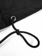 2026 Women's GS Triangle Mark Drawstring Round Neck Jacket (FF838)
