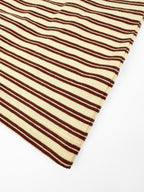 2026 Women's GS Logo Striped Henry Collar Long Sleeve (FF845)