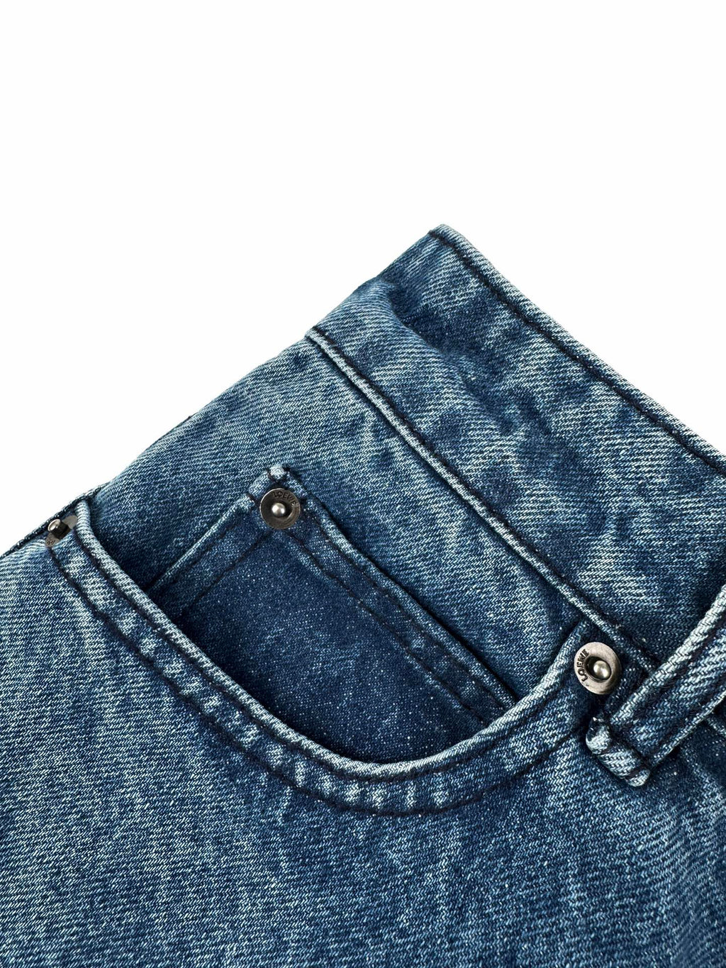 2026 Women's GS Denim Pants with Embroidered Logo (EE455)