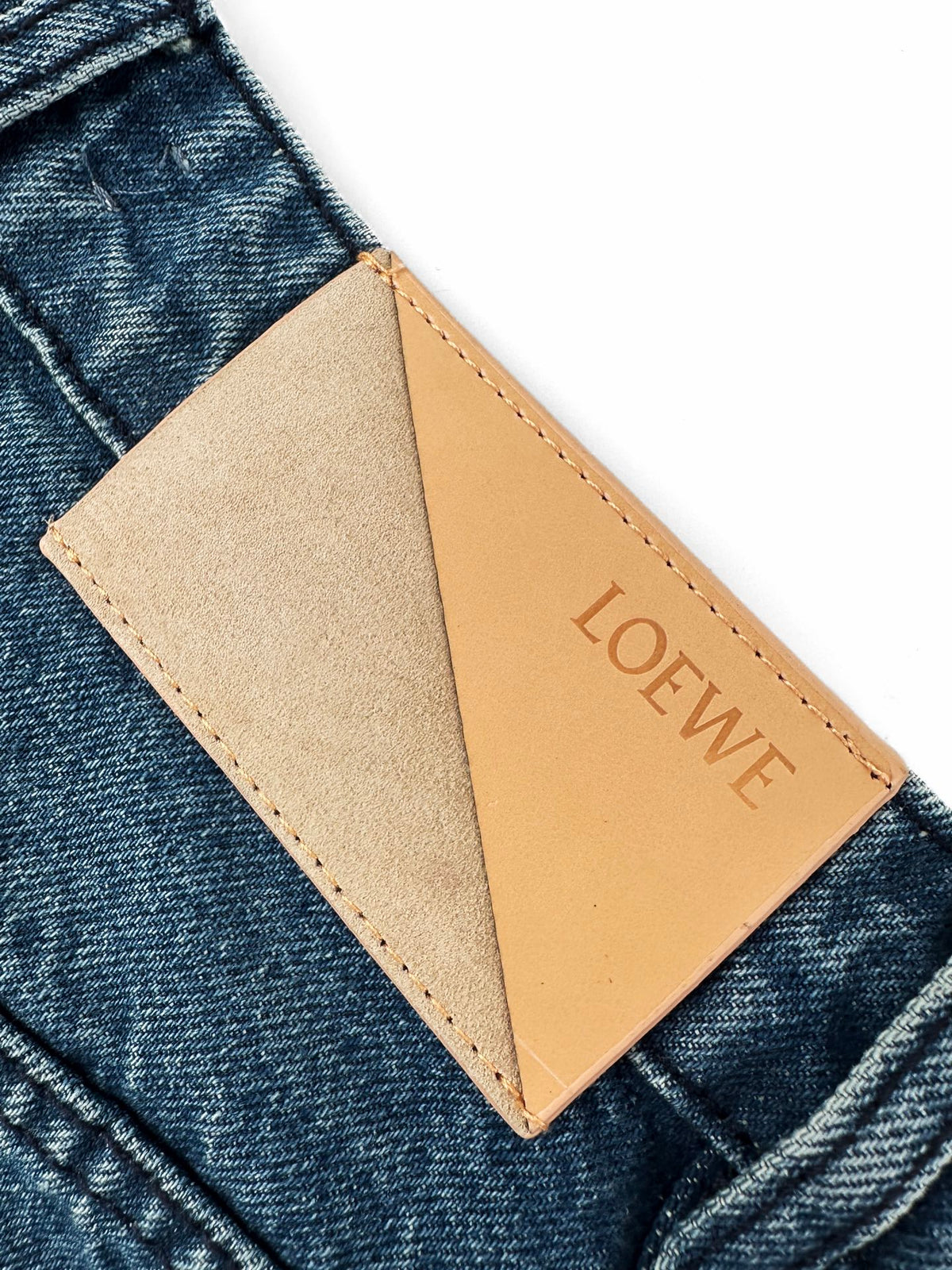 2026 Women's GS Denim Pants with Embroidered Logo (EE455)
