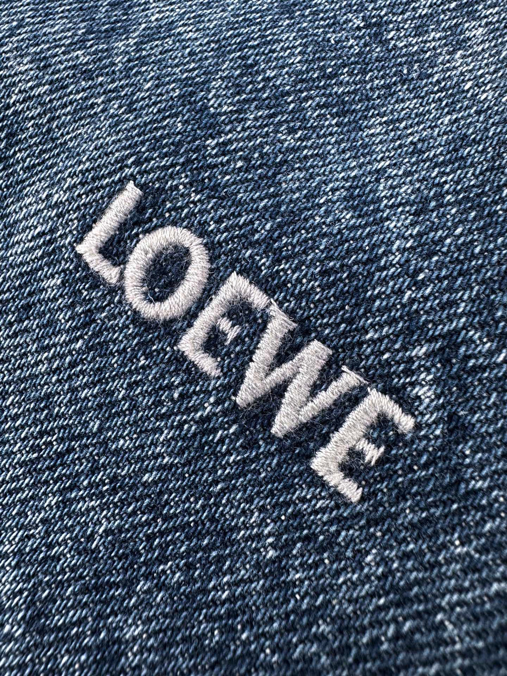 2026 Women's GS Denim Pants with Embroidered Logo (EE455)