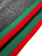 2026 Women's GS Color-Matched Striped Wool Pants (DD205)
