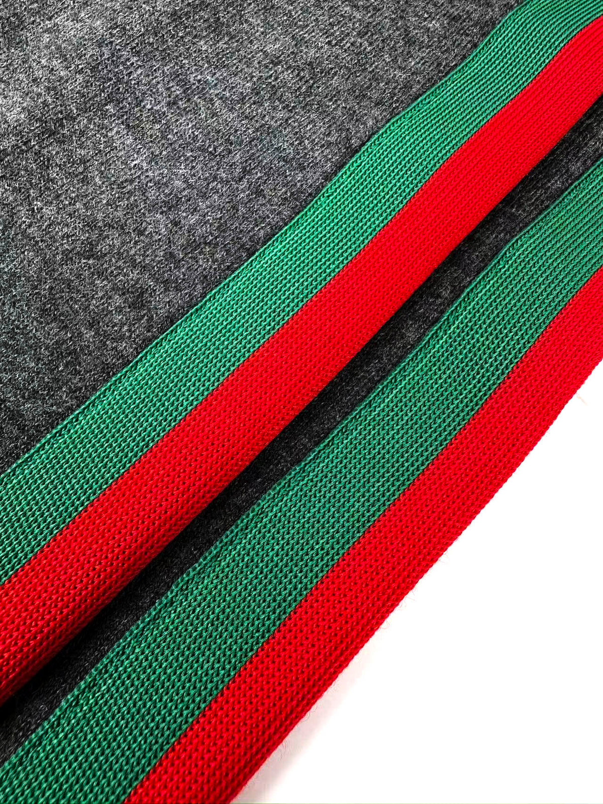 2026 Women's GS Color-Matched Striped Wool Pants (DD205)