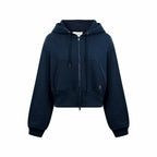 2026 Women's GS Embroidered Zippered Hooded Coat (FF818)