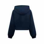 2026 Women's GS Embroidered Zippered Hooded Coat (FF818)