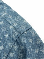 2026 Women's GS Label Full Print Denim Dress (EE451)