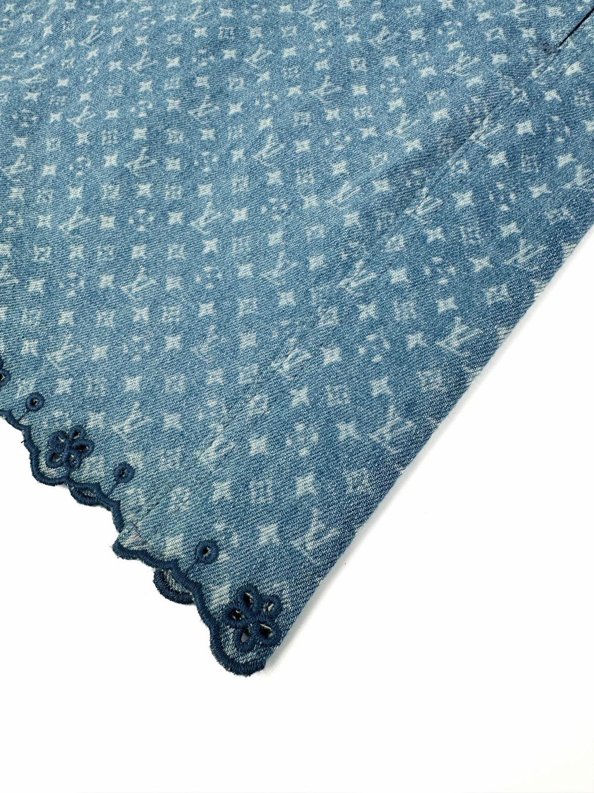2026 Women's GS Label Full Print Denim Dress (EE451)