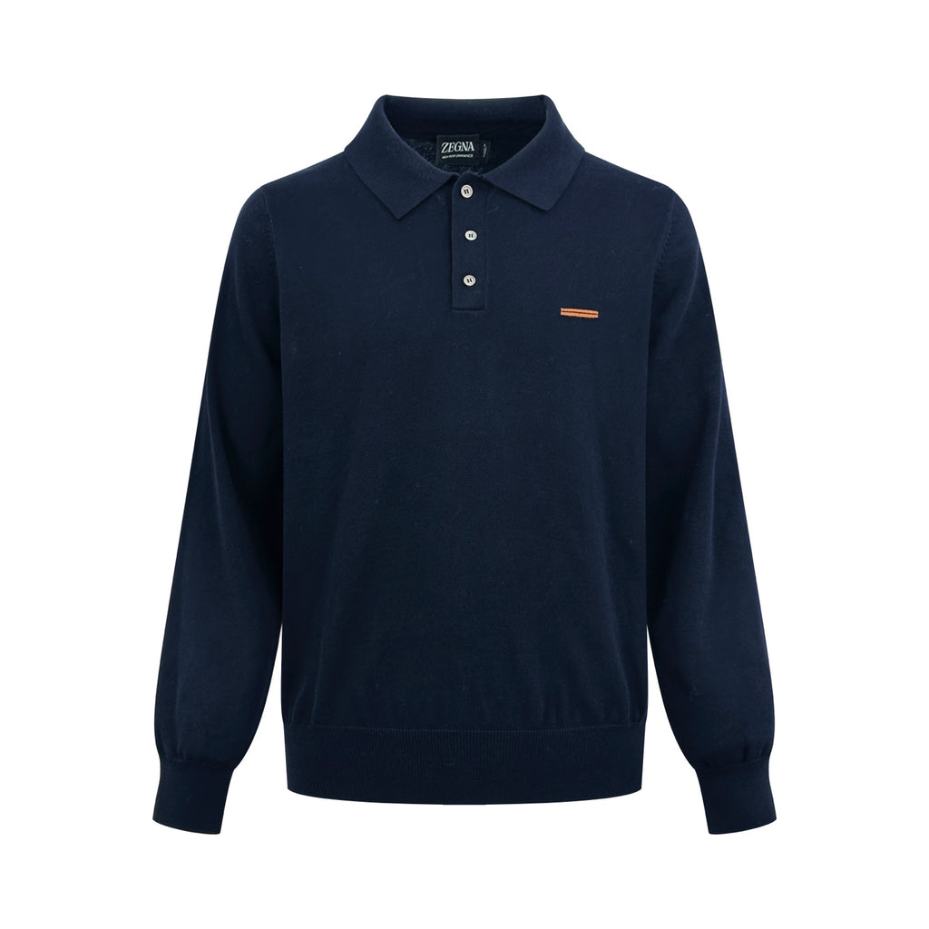 2026 New Model GS Logo Polo Sweater (AA1031-B10)