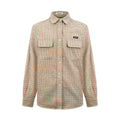 2026 new GS logo checked shirt jacket (CC7036-B70)