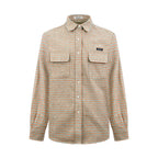 2026 new GS logo checked shirt jacket (CC7036-B70)