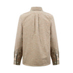 2026 new GS logo checked shirt jacket (CC7036-B70)