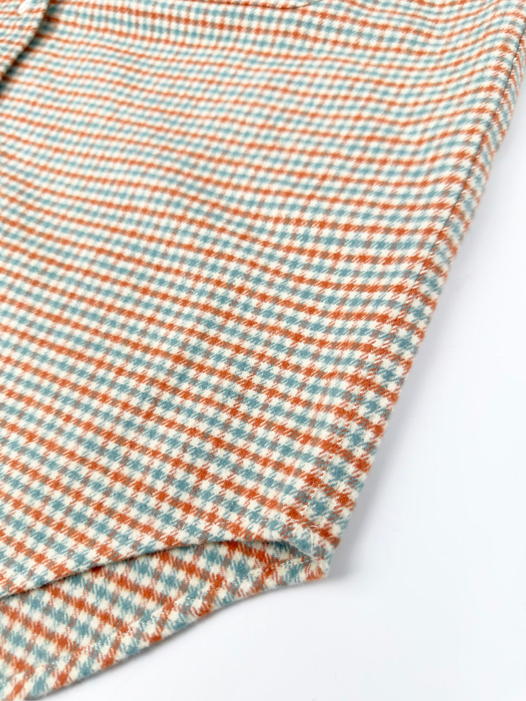 2026 new GS logo checked shirt jacket (CC7036-B70)
