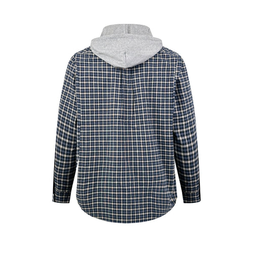 2026 New GS Check Pattern Logo Hooded Coat (BB4034-C20)