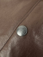 2026 New Model GS Single Button Leather Jacket (CC7043-C05)