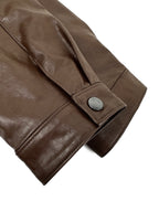 2026 New Model GS Single Button Leather Jacket (CC7043-C05)