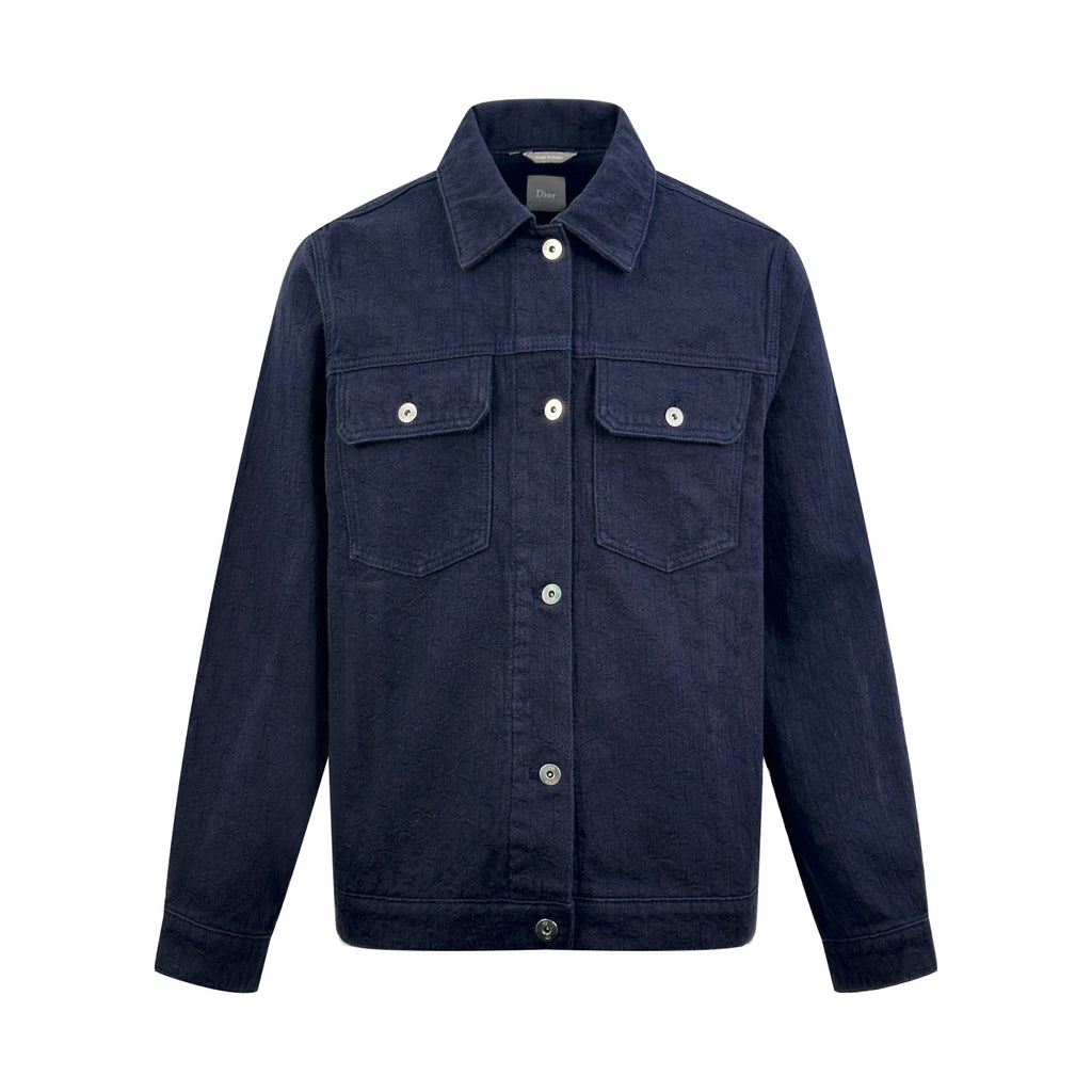 2026 New Model GS Logo Printed Denim Jacket (AA1042-B80)