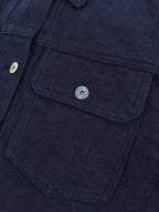 2026 New Model GS Logo Printed Denim Jacket (AA1042-B80)
