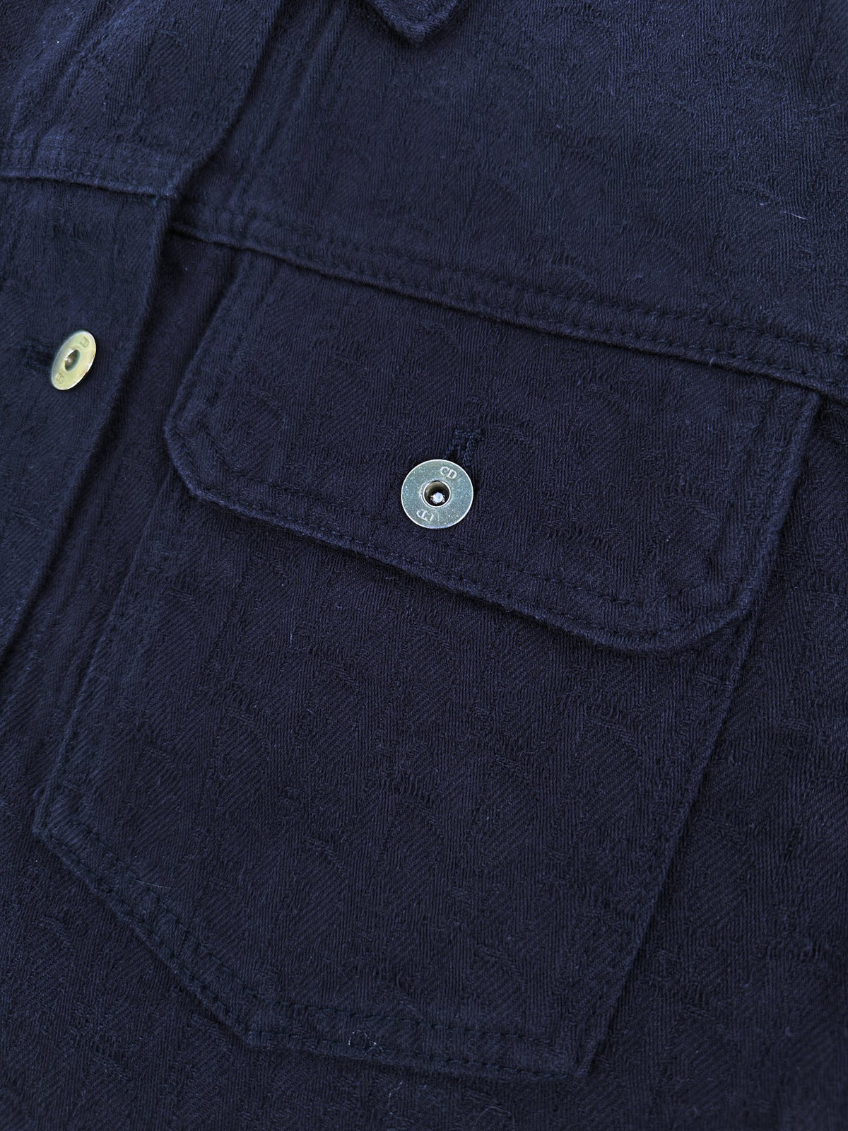 2026 New Model GS Logo Printed Denim Jacket (AA1042-B80)