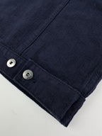 2026 New Model GS Logo Printed Denim Jacket (AA1042-B80)