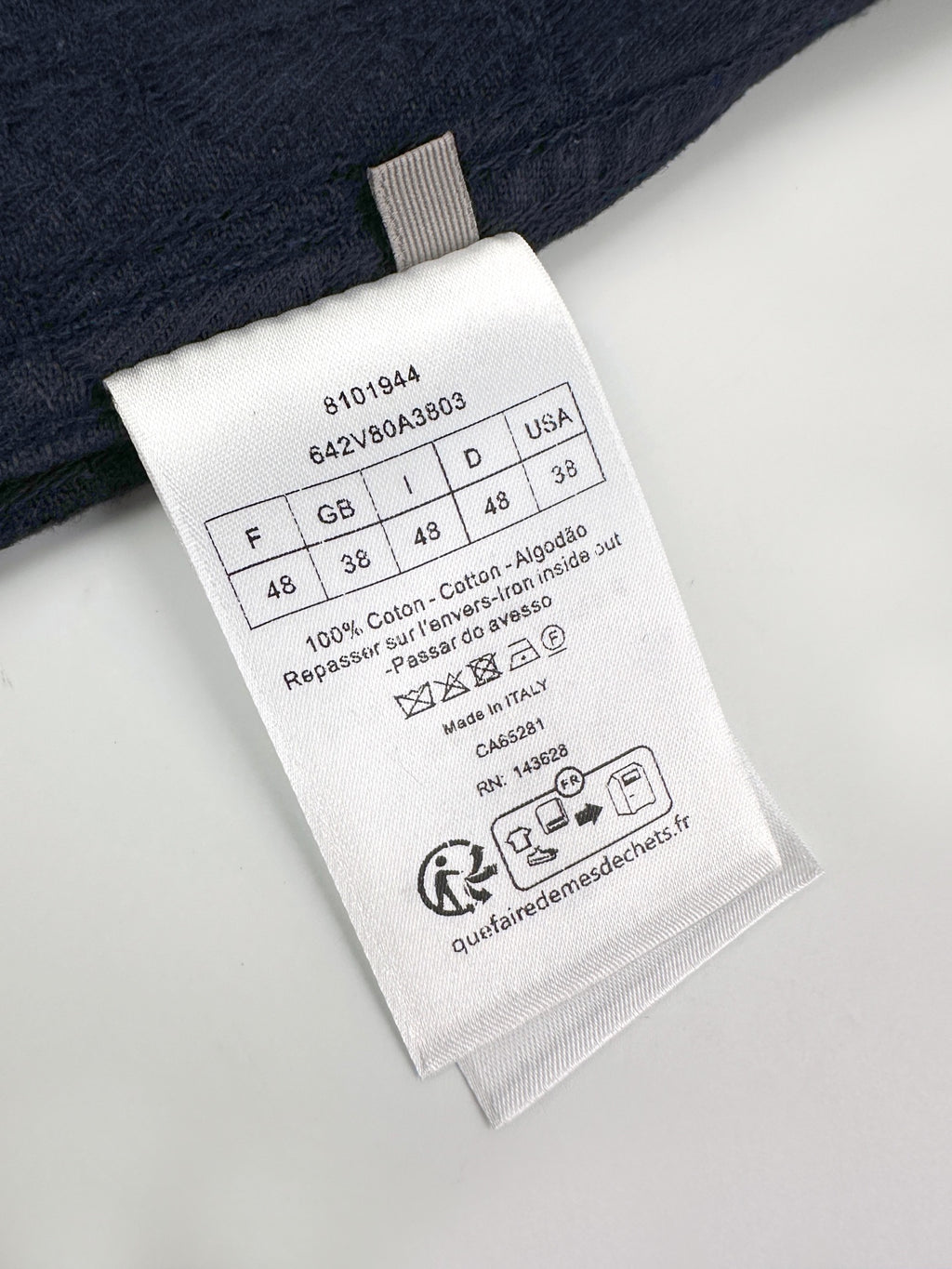 2026 New Model GS Logo Printed Denim Jacket (AA1042-B80)