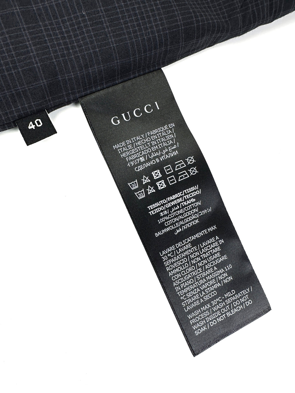 2026 New Model GS Badge Embroidered Checkered Jacket (BB4030-B95)