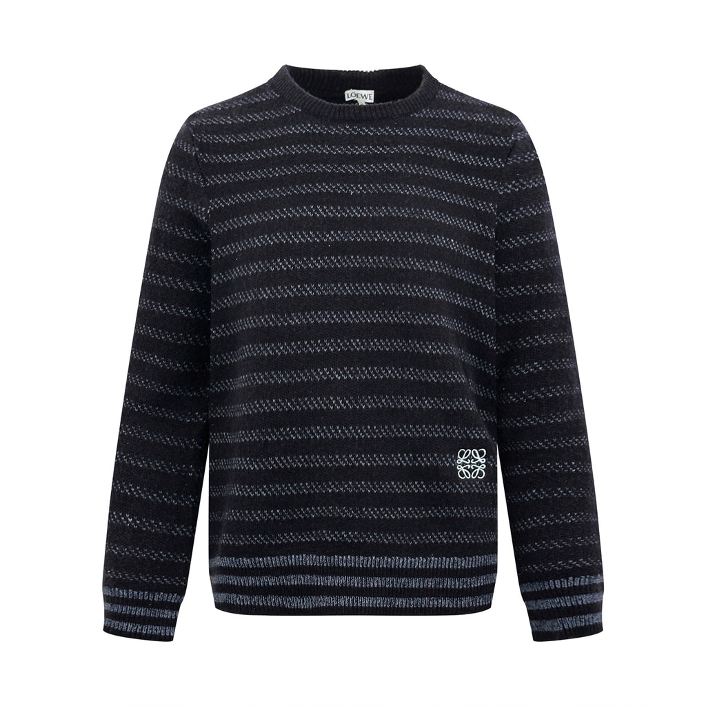 2026 New Style GS Embroidered Striped Jacquard Sweater (AA633-B50)