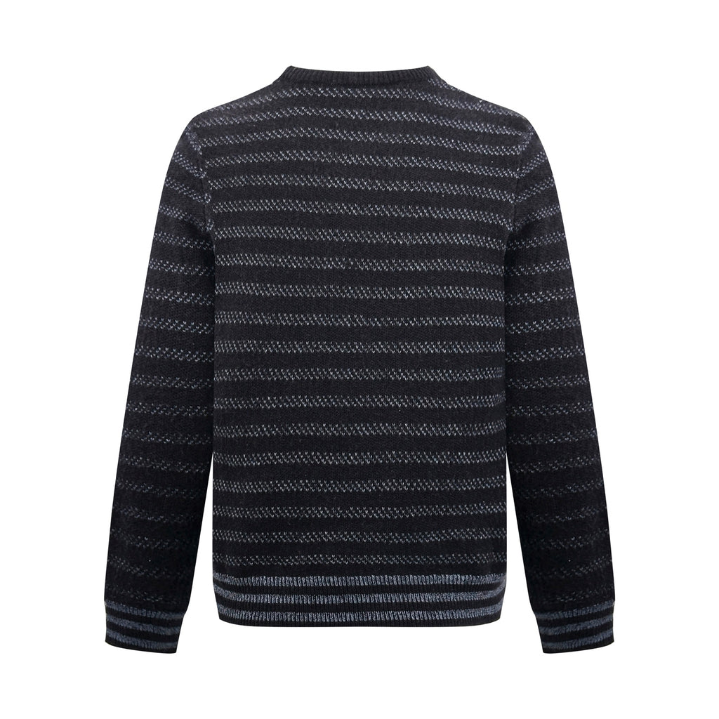 2026 New Style GS Embroidered Striped Jacquard Sweater (AA633-B50)