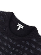 2026 New Style GS Embroidered Striped Jacquard Sweater (AA633-B50)