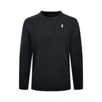 2026 New Model GS Embroidered Twisted Knit Sweater (CC7032-B20)