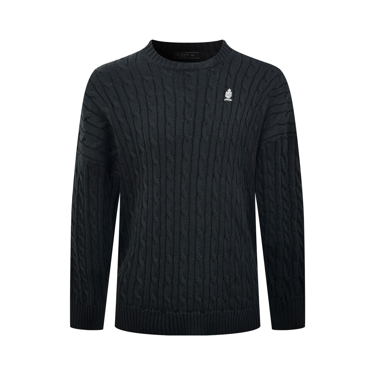 2026 New Model GS Embroidered Twisted Knit Sweater (CC7032-B20)