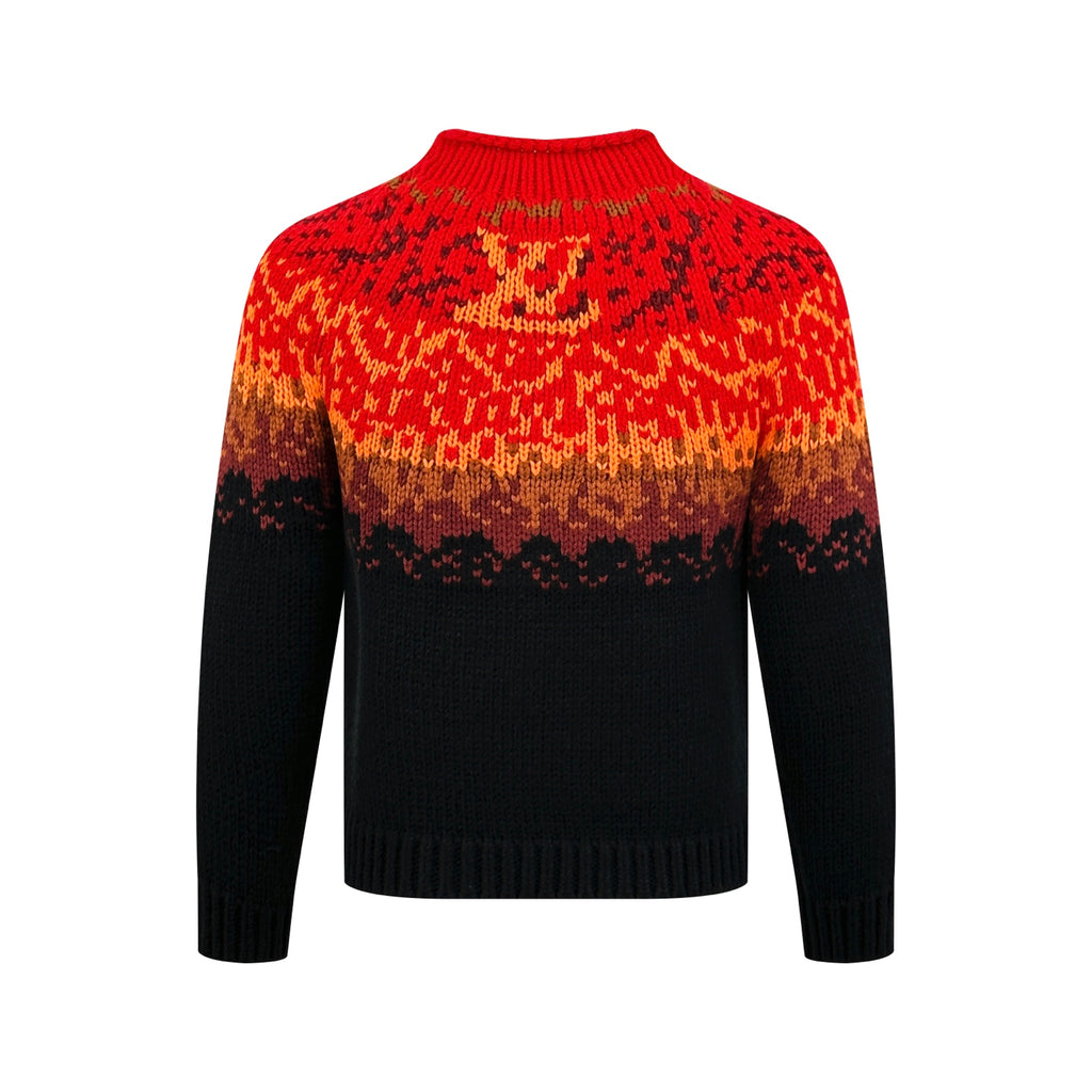 2026 New Model GS Logo Volcano Plaid Sweater (AA1019-C00)