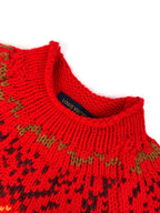 2026 New Model GS Logo Volcano Plaid Sweater (AA1019-C00)