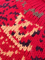 2026 New Model GS Logo Volcano Plaid Sweater (AA1019-C00)