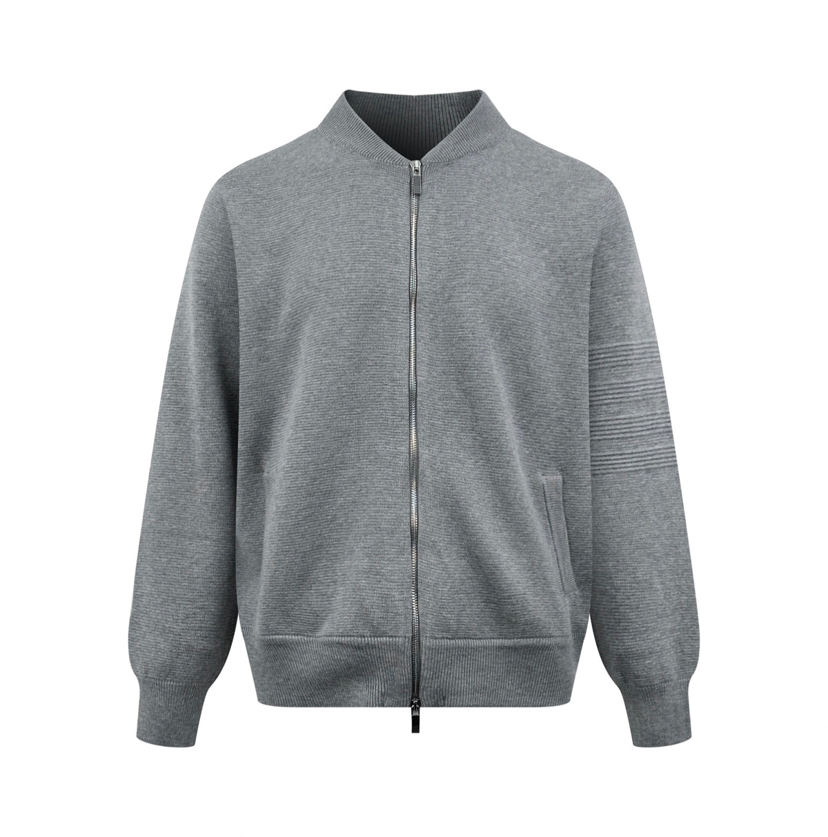 2026 New GS Striped Zip-Up Sweater Coat (AA1021-B90)