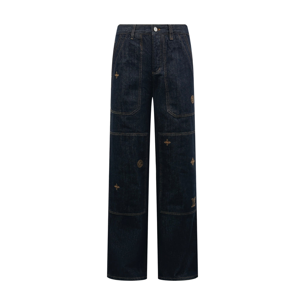 2026 new model GS embroidered logo jeans (BB4058-B70)