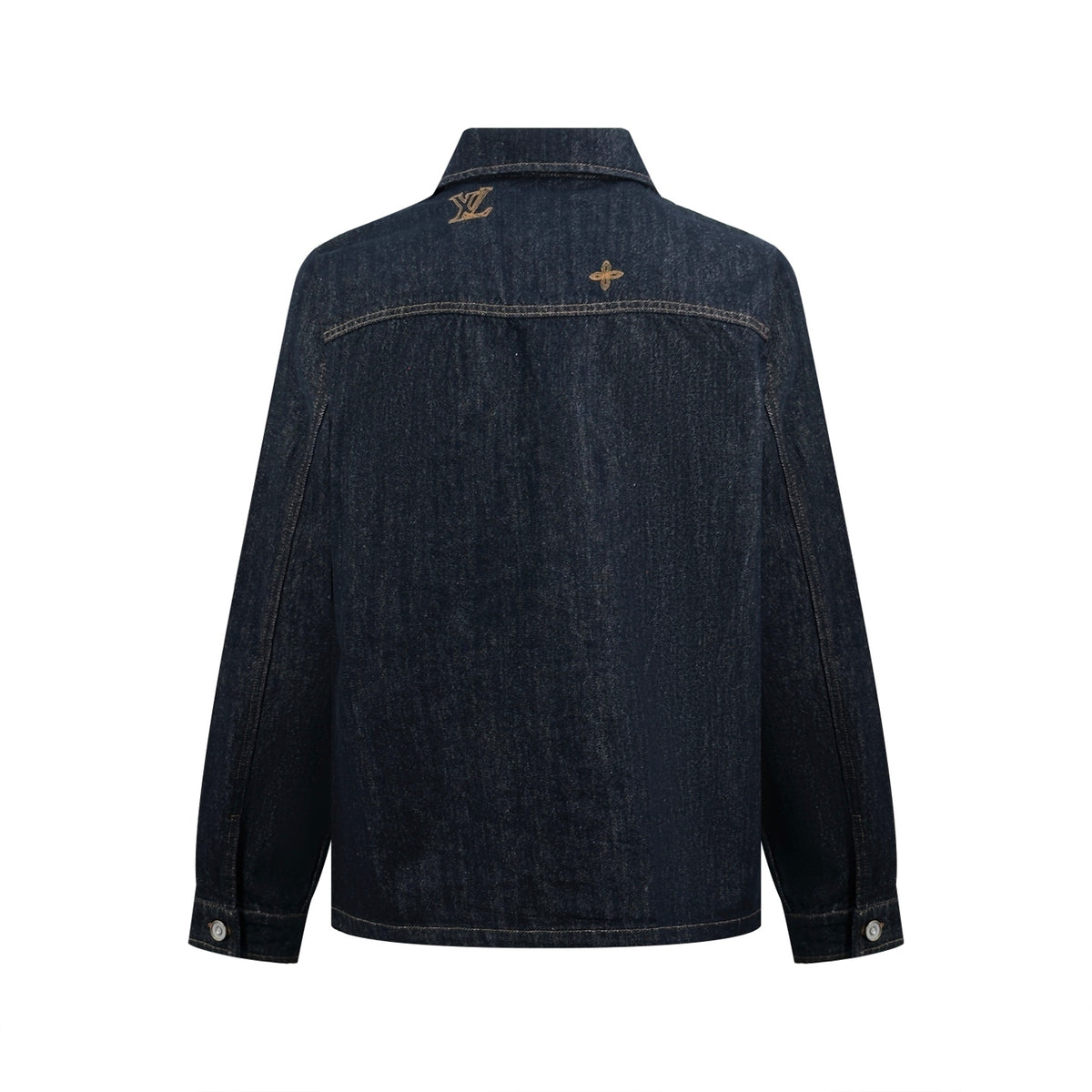 2026 New Model GS Embroidered Logo Denim Jacket (BB4050-C00)