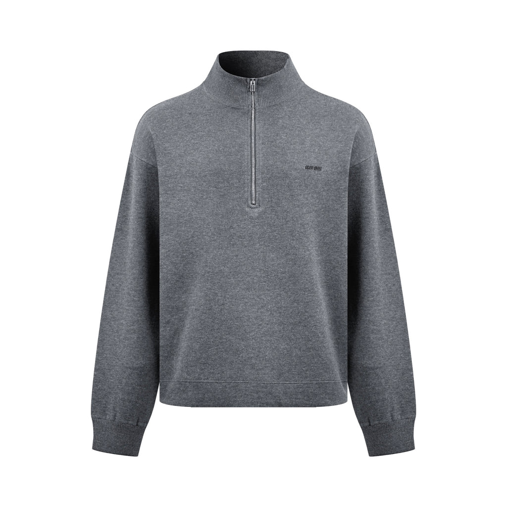 2026 New Model GS Logo Plaid Half-Zip Sweater (AA1007-B40)