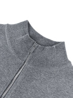 2026 New Model GS Logo Plaid Half-Zip Sweater (AA1007-B40)
