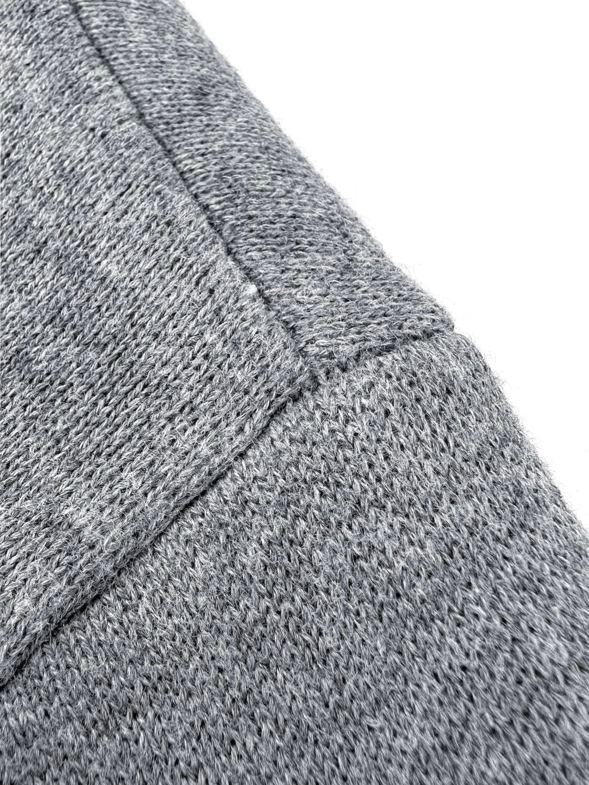 2026 New Model GS Logo Plaid Half-Zip Sweater (AA1007-B40)