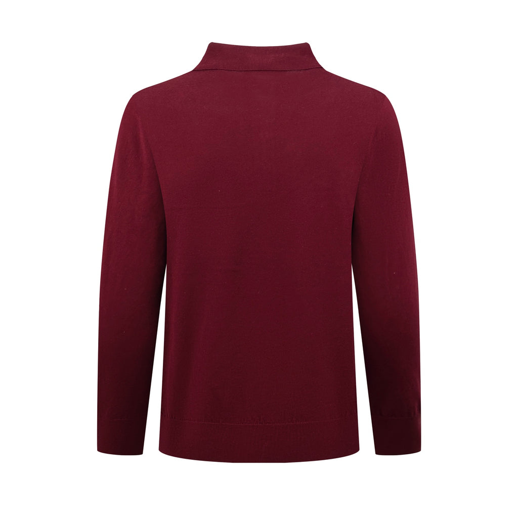 2026 New Model GS Embroidered Polo Neck Sweater (CC7033-B10)