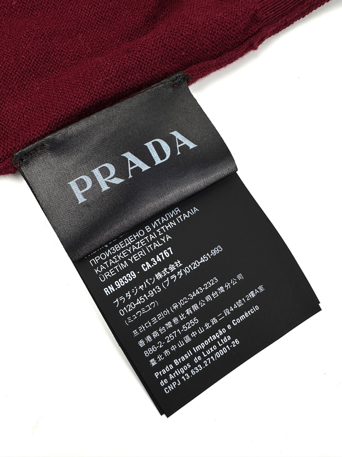 2026 New Model GS Embroidered Polo Neck Sweater (CC7033-B10)