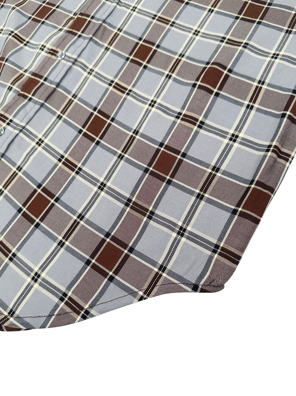 2026 New Model GS Logo Embroidered Checkered Shirt (CC7026-B60)