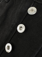 2026 New GS Knitted Leather Flared Jeans (AA1058-B75)